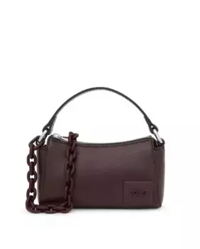 Женская сумка через плечо Amanda с фиксированной ручкой и съемным ремнем через плечо Tous, бордовый