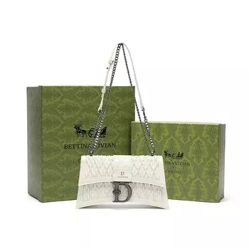 Женская сумка через плечо Bettina Vivian, Бежевый/Серый