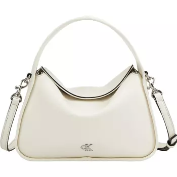 Женская сумка через плечо Calvin Klein, YBI - Ivory white