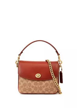 Женская сумка через плечо cassie tan Coach