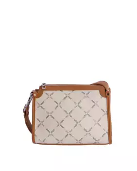 Женская сумка через плечо Celia цвета слоновой кости на молнии Don Algodn, бежевый