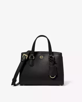 Женская сумка через плечо Chantal из зернистой кожи Michael Michael Kors, чёрный