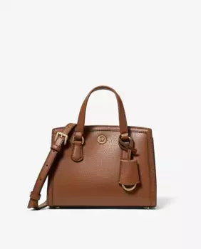 Женская сумка через плечо Chantal из зернистой кожи Michael Michael Kors, коричневый