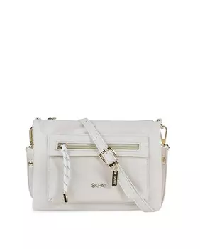 Женская сумка через плечо Clarington бежевого цвета SKPAT, бежевый