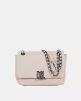 Женская сумка через плечо Clasper серо-коричневого цвета Devota & Lomba, цвет Topo