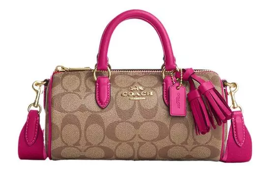 Женская сумка через плечо COACH с кружевом, Basic Set (Bag and Dust Bag)