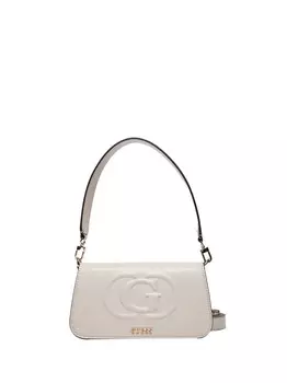 Женская сумка через плечо цвета слоновой кости Guess