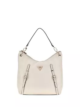 Женская сумка через плечо цвета слоновой кости Guess