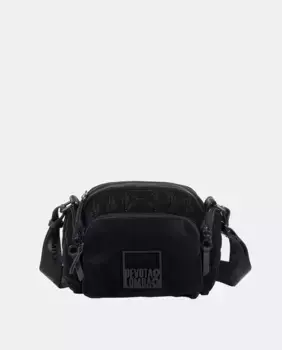 Женская сумка через плечо Deco черного цвета Devota & Lomba