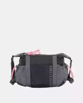 Женская сумка через плечо Field черного и серого цвета Devota & Lomba