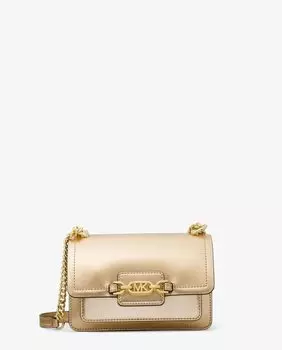 Женская сумка через плечо Heather из золотистой кожи Michael Michael Kors, золотой