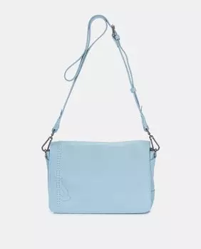 Женская сумка через плечо из бирюзовой кожи Abbacino, бирюзовый