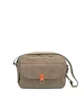 Женская сумка через плечо из искусственной кожи цвета хаки Stamp, цвет Kaki