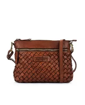 Женская сумка через плечо из коричневой кожи Pikolinos, коричневый