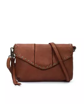 Женская сумка через плечо из коричневой кожи Pikolinos, коричневый