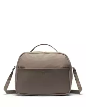 Женская сумка через плечо из коричневой ткани на молнии Herschel, светло-коричневый