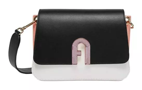Женская сумка через плечо из мягкой телячьей кожи в римском стиле Furla