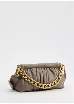 Женская сумка через плечо из норковой кожи на магните Les Visionnaires