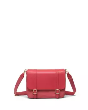 Женская сумка через плечо из оранжевой ткани Herschel