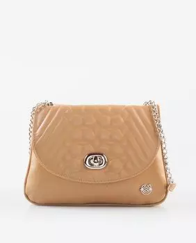 Женская сумка через плечо из верблюжьей кожи Laura Valle, коричневый