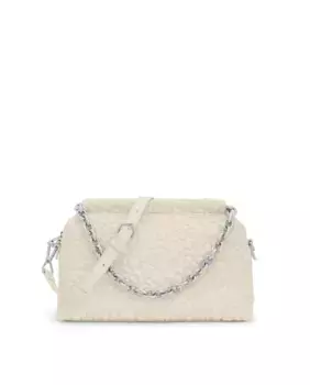 Женская сумка через плечо Jane Puffy Bear среднего размера на молнии Tous, бежевый