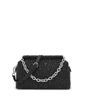 Женская сумка через плечо Jane Puffy Bear среднего размера на молнии Tous, черный