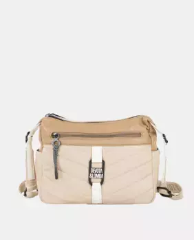 Женская сумка через плечо Link песочного цвета Devota & Lomba, цвет Marrn claro