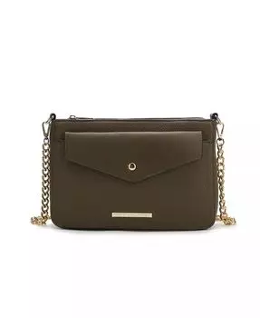 Женская сумка через плечо Maribel 3-в-1 от Mia K Mkf Collection, зеленый