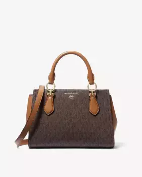 Женская сумка через плечо Marilyn с логотипом Michael Michael Kors, темно-коричневый
