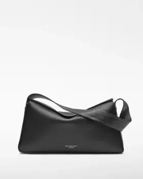 Женская сумка через плечо Mica с одним отделением Adolfo Dominguez, черный