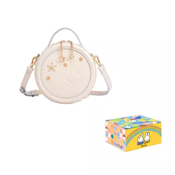 Женская сумка через плечо Miffy, От белого