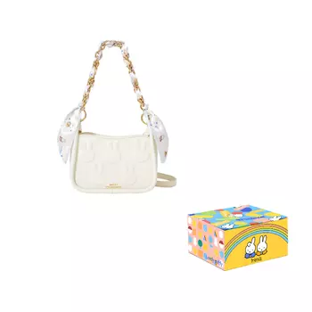 Женская сумка через плечо Miffy, От белого