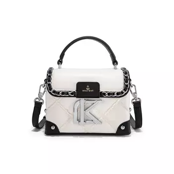 Женская сумка через плечо Miss Gail, От белого