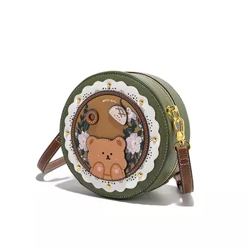 Женская сумка через плечо Miss Gail, Розовый (подарочная коробка)