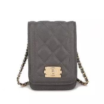 Женская сумка через плечо Mkf Collection Gemma от Mia K MKF Collection, цвет Charcoal