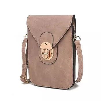 Женская сумка через плечо Mkf Collection Kianna Phone от Mia K MKF Collection, коралловый