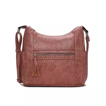 Женская сумка через плечо Mkf Collection Marseille от Mia K MKF Collection, цвет Mauve