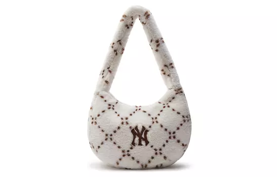 Женская сумка через плечо MLB New York Yankees, Темно-кремовый