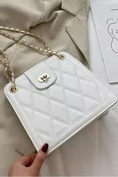 Женская сумка через плечо Morutan с цепочным ремешком BP-4523O BPANYA, белый