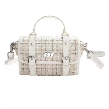 Женская сумка через плечо Mq, От белого