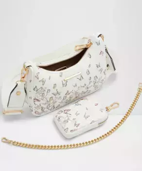 Женская сумка через плечо на молнии Aldo, белый