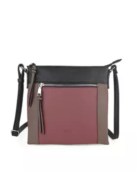 Женская сумка через плечо Narbona черно-розового цвета SKPAT, черный