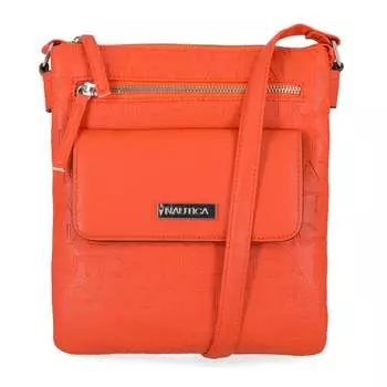 Женская сумка через плечо Nautica Delray Key Largo, оранжевый