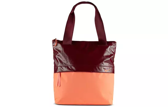 Женская сумка через плечо Nike, Dark beetroot/bright orange/bright orange