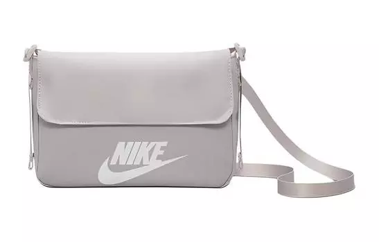 Женская сумка через плечо Nike, Gray purple spell mountain peaks white
