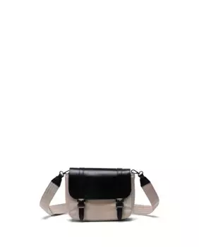 Женская сумка через плечо объемом 1 л из бежевой ткани Herschel, бежевый