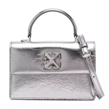 Женская сумка через плечо Off- Leather Off-White, серый
