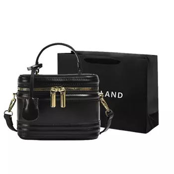 Женская сумка через плечо Pink·Land, Черный