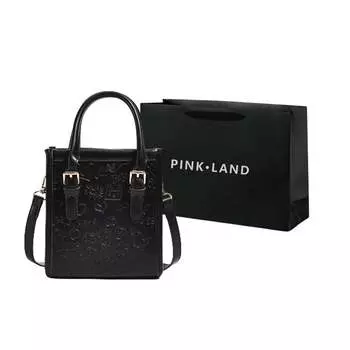 Женская сумка через плечо Pink·Land, От белого