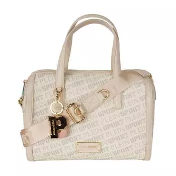 Женская сумка через плечо Plein Sport из полиамида, белый